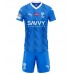 Cheap Al-Hilal Home Football Kit Children 2023-24 Short Sleeve (+ pants)